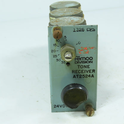 Femco AT2524A Tone Receiver 1326 CPS 0-35 24VDC