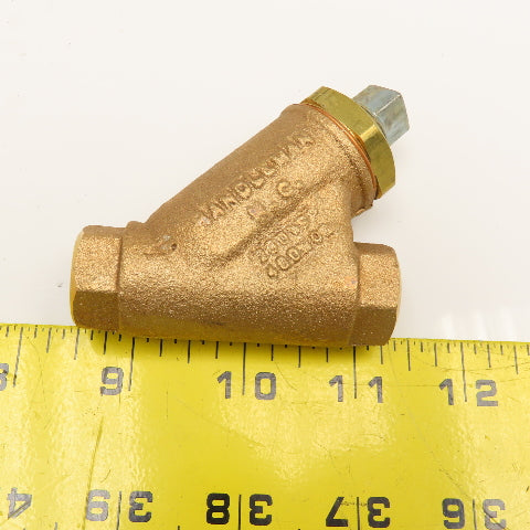 Randleman S020 1/4" NPT Bronze Y Strainer 200WSP 400WOG