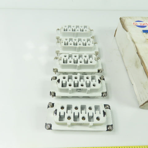 Thomas & Betts FS106C 6C Female Insert 600V 35A Lot Of 5