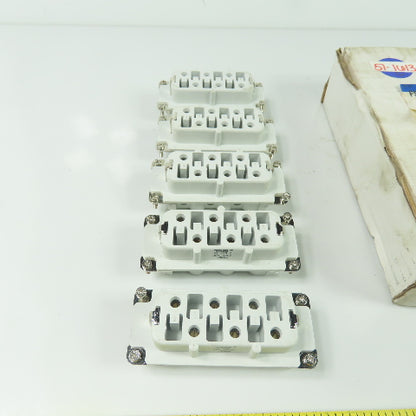 Thomas & Betts FS106C 6C Female Insert 600V 35A Lot Of 5