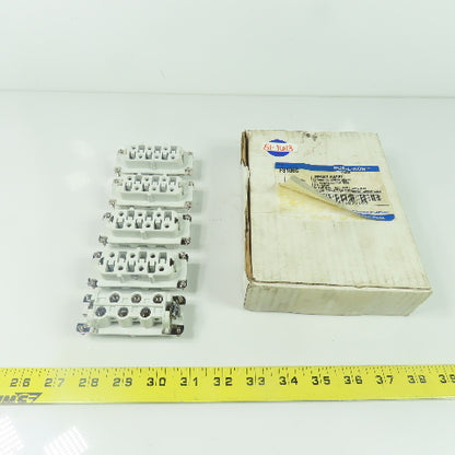 Thomas & Betts FS106C 6C Female Insert 600V 35A Lot Of 5