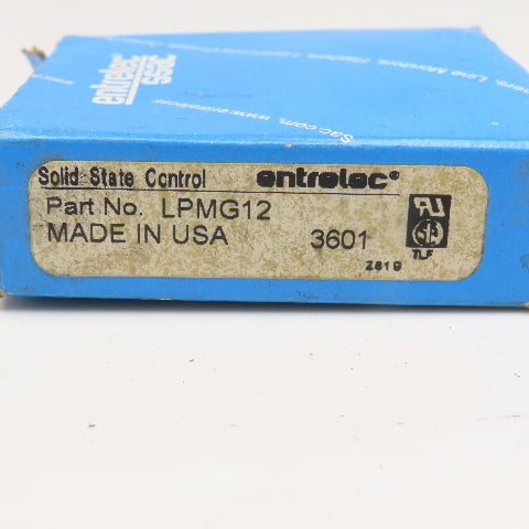 Entrelec LPMG12 Green Go-Glo Current Indicator Light