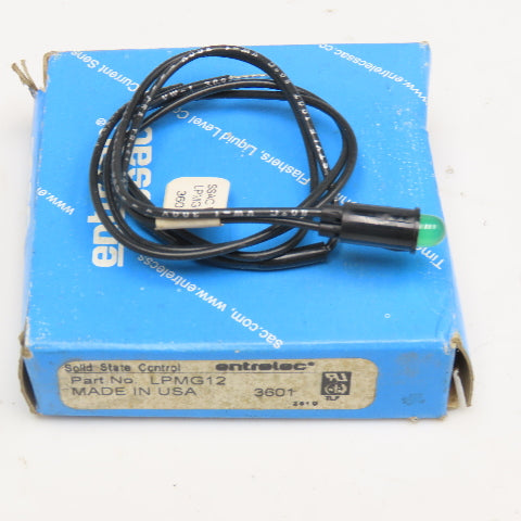 Entrelec LPMG12 Green Go-Glo Current Indicator Light