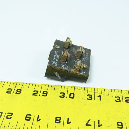 Allen Bradley 800H-Z31819 Pilot Duty Contact Block600VAC Max