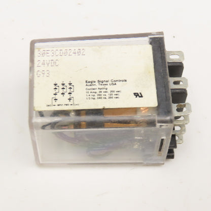 Eagle Signal 30E3CD02402 24VDC Plug In Relay