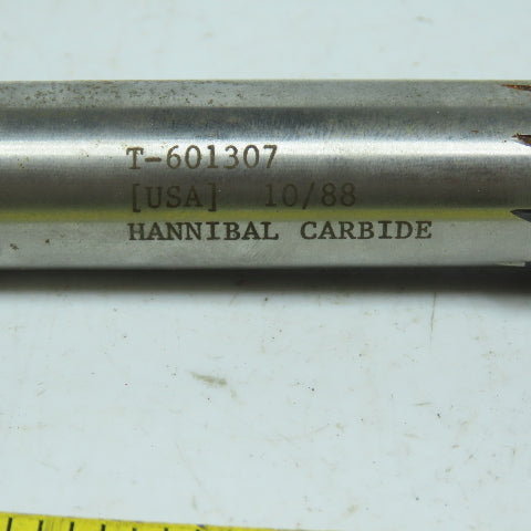 Hannibal Carbide Tipped 8-Flute Chucking Reamer 1-3/32" OD 10-1/2" L MT2