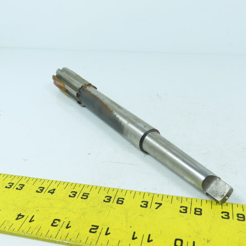 Hannibal Carbide Tipped 8-Flute Chucking Reamer 1-3/32" OD 10-1/2" L MT2