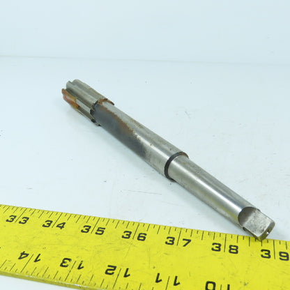 Hannibal Carbide Tipped 8-Flute Chucking Reamer 1-3/32" OD 10-1/2" L MT2