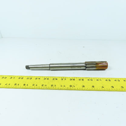 Hannibal Carbide Tipped 8-Flute Chucking Reamer 1-3/32" OD 10-1/2" L MT2