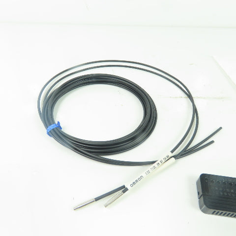 Omron E32-T12L Fiber Optic Photoelectric Sensor NEW