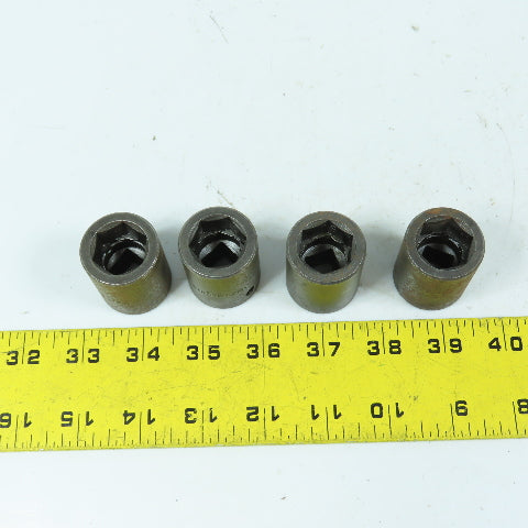 Apex 20mm 6-Point Surface Drive Impact Socket 1/2" Square Drive Lot Of 4