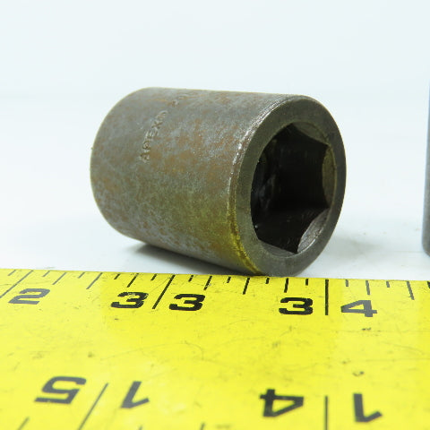 Apex 20mm 6-Point Surface Drive Impact Socket 1/2" Square Drive Lot Of 4