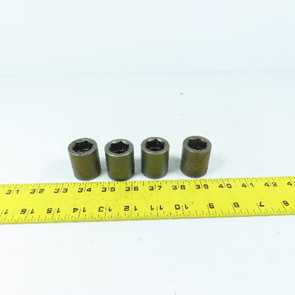 Apex 20mm 6-Point Surface Drive Impact Socket 1/2" Square Drive Lot Of 4