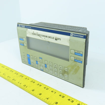 Telemecanique W181491349 C1600 Data Entry Panel Welding VFD OP Panel