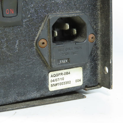 AQGFR-0B4 Assembly Qualifier Controller Display 120V 1PH