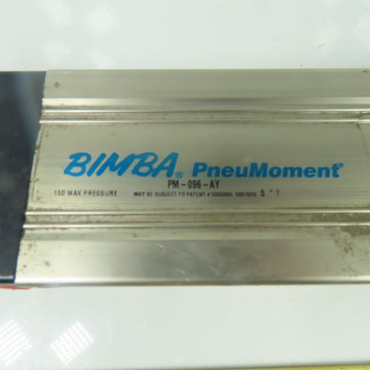 Bimba PM-096-AY PneuMoment Double Acting Pneumatic Linear Actuator 6" Stroke