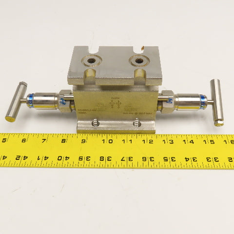 PGI International M3-685SLT-W9 2 Valve Cluster Manifold 1500PSI @ 200°F