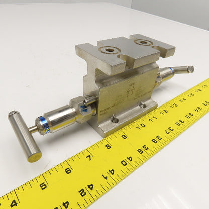 PGI International M3-685SLT-W9 2 Valve Cluster Manifold 1500PSI @ 200°F