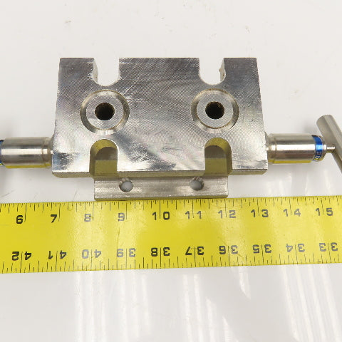 PGI International M3-685SLT-W9 2 Valve Cluster Manifold 1500PSI @ 200°F