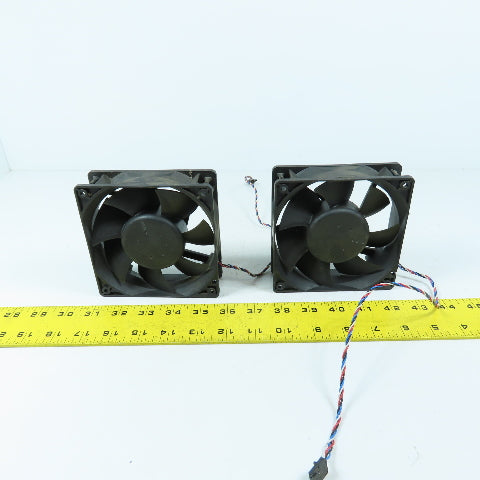 Delta AFC1212DE Y4574 12V DC Brushless Computer Cabinet Cooling Fan 1.60A Lot/2