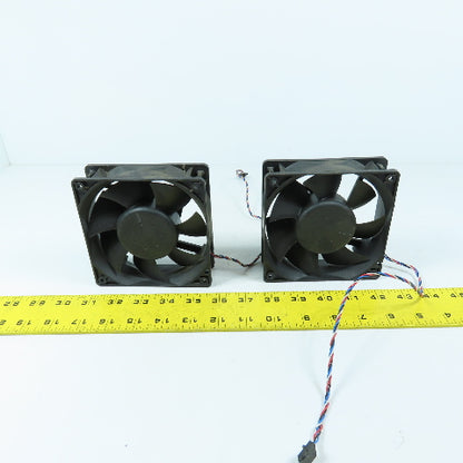Delta AFC1212DE Y4574 12V DC Brushless Computer Cabinet Cooling Fan 1.60A Lot/2