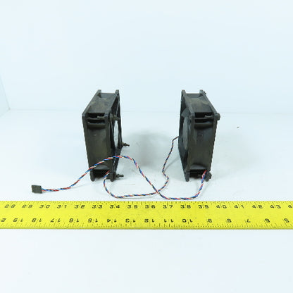 Delta AFC1212DE Y4574 12V DC Brushless Computer Cabinet Cooling Fan 1.60A Lot/2