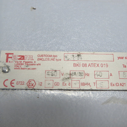 Feam EJB51 Hazardous Explosion Proof Enclosure 19.5" x 12" x 8" Inside