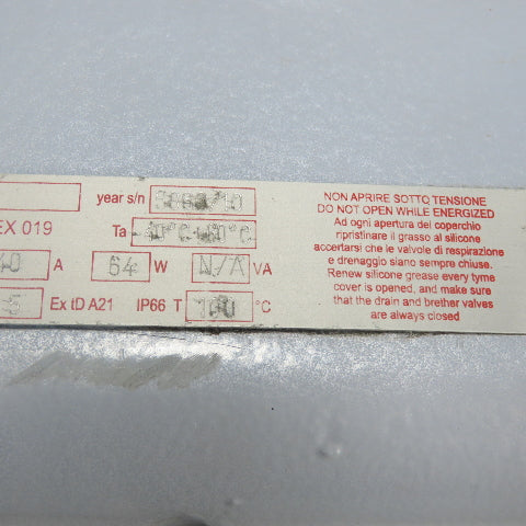 Feam EJB51 Hazardous Explosion Proof Enclosure 19.5" x 12" x 8" Inside