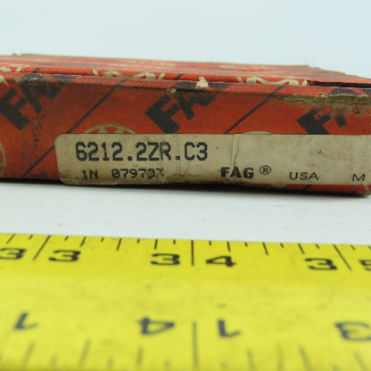 Fag 6212.2ZR.C3 Single Row Deep Groove Ball Bearing 60mm ID x 110mm OD x 22mm W