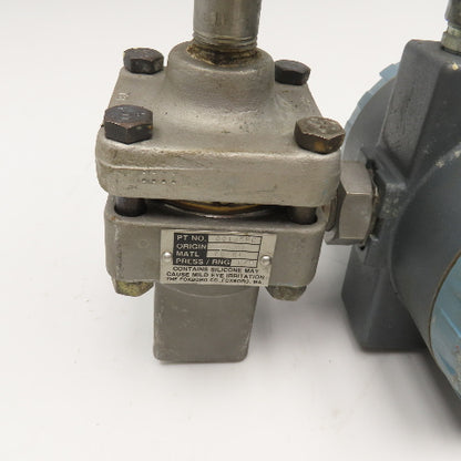 Foxboro 821GM-DS1NH2 Intelligent Transmitter W/ Manifold MP1VIS4 12.5-42VDC