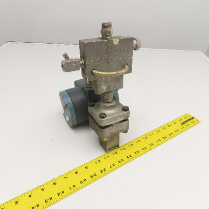 Foxboro 821GM-DS1NH2 Intelligent Transmitter W/ Manifold MP1VIS4 12.5-42VDC