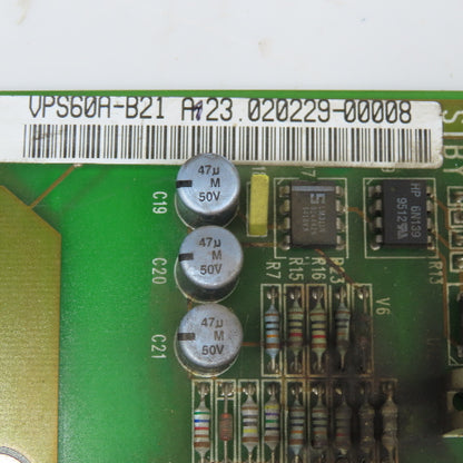 Heller VPS60A-B21 A23.020229-00008 Uni-Pro Circuit Board Parts/Repair
