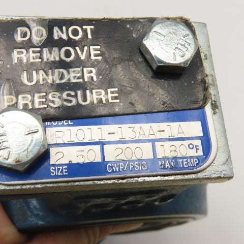 Norris R1011-13AA1A 2-1/2" Butterfly Valve 200CWP PSI