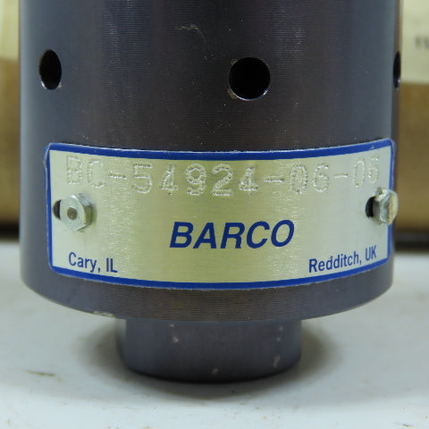 Barco BC-54924-06-06 Rotary Union Type SFL 3/8" / 5/8"-18 UNF LH New