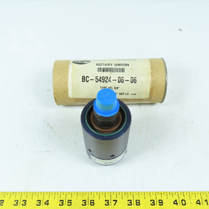 Barco BC-54924-06-06 Rotary Union Type SFL 3/8" / 5/8"-18 UNF LH New
