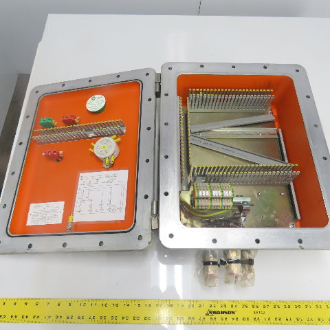 Coelbo KV1 CCF 7G Zone 1 & 21 1400x500x200mm Hazardous Loc Aluminum Enclosure