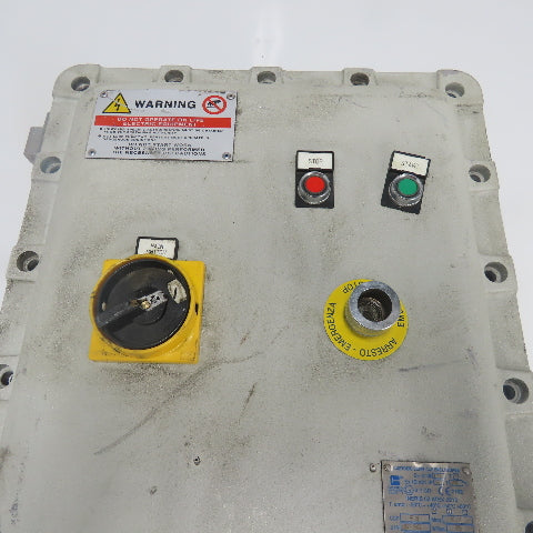 Coelbo KV1 CCF 7G Zone 1 & 21 1400x500x200mm Hazardous Loc Aluminum Enclosure