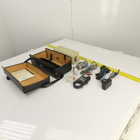 Hioki 8202-4 Micro Hi Corder Kit W/ 9008 Clamp-On Probe & Power Supply