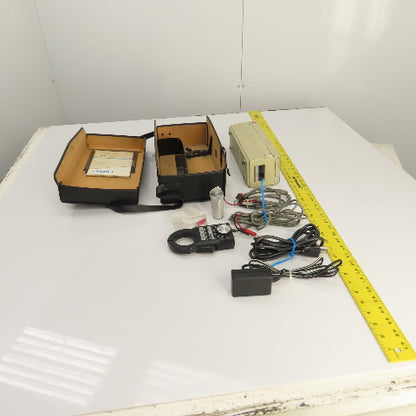 Hioki 8202-4 Micro Hi Corder Kit W/ 9008 Clamp-On Probe & Power Supply