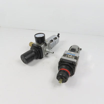 Janatics FRC149114 Filter Regulator 7-140PSI Max 1/4" Lot Of 2
