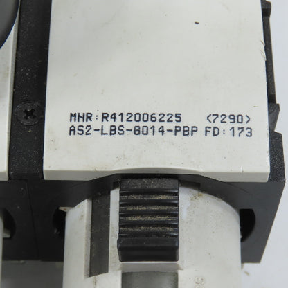 Aventics R412006175 R412006225 Compressed Air Filter Regulator Lubricator 1/4"