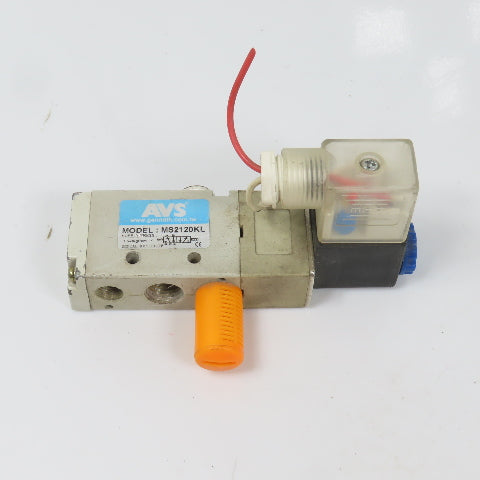 AVS MS2120KL Pneumatic Solenoid Valve 1.5-8kgf/cm2 220V Coil