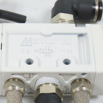 Mindman MVSC-220-4E1 Pneumatic Solenoid Valve 0.2-0.8MPa 220V Coil
