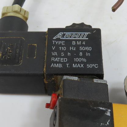 Armit EMFGA-1 Pneumatic Solenoid Valve 110V Coil