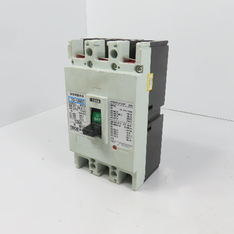 Teco TO-125EC 125A 3-Pole Circuit Breaker 690VAC 50/60HZ