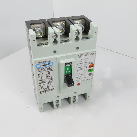 Teco TO-225E 150A 3-Pole Circuit Breaker 690VAC 50/60HZ