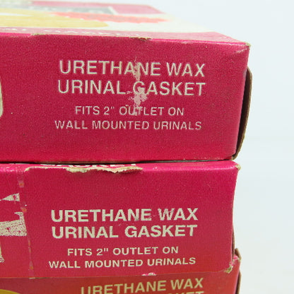 No 6 Urethane Wax Urinal Gasket Fits 2" Outlet Lot Of 4