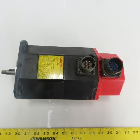 Fanuc A06B-0313-B003 OS AC Servo Motor 2000RPM 91V 4.2A 3PH 2.9Nm TRQ. W/Encoder