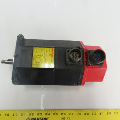 Fanuc A06B-0313-B003 OS AC Servo Motor 2000RPM 91V 4.2A 3PH 2.9Nm TRQ. W/Encoder
