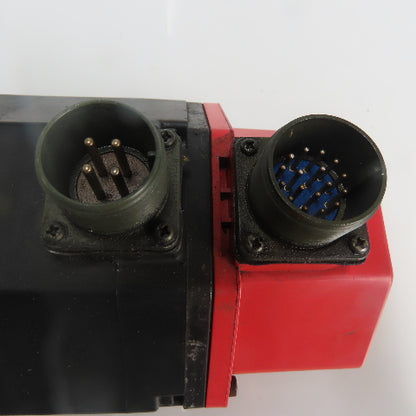 Fanuc A06B-0313-B003 OS AC Servo Motor 2000RPM 91V 4.2A 3PH 2.9Nm TRQ. W/Encoder